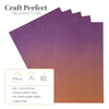 Craft Perfect von Tonic Studios Craft Perfect • Glitzerkarte A4 250 g Ombre Arabian Nights 5 Stück
