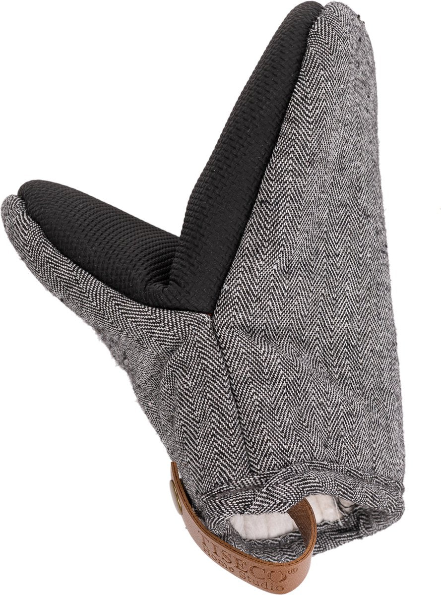 Tiseco Greifer Sherlock Fishbone - Set 2, schwarz