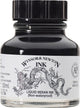 Winsor Newton 1010754 Flüssige Tusche 30 ml – Zeichentönung, schnell trocknend, für Pinsel, Stift und Airbrush