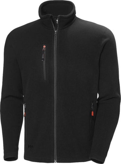 Helly Hansen Oxford leichte Fleecejacke 72097 – Herren – Schwarz – L