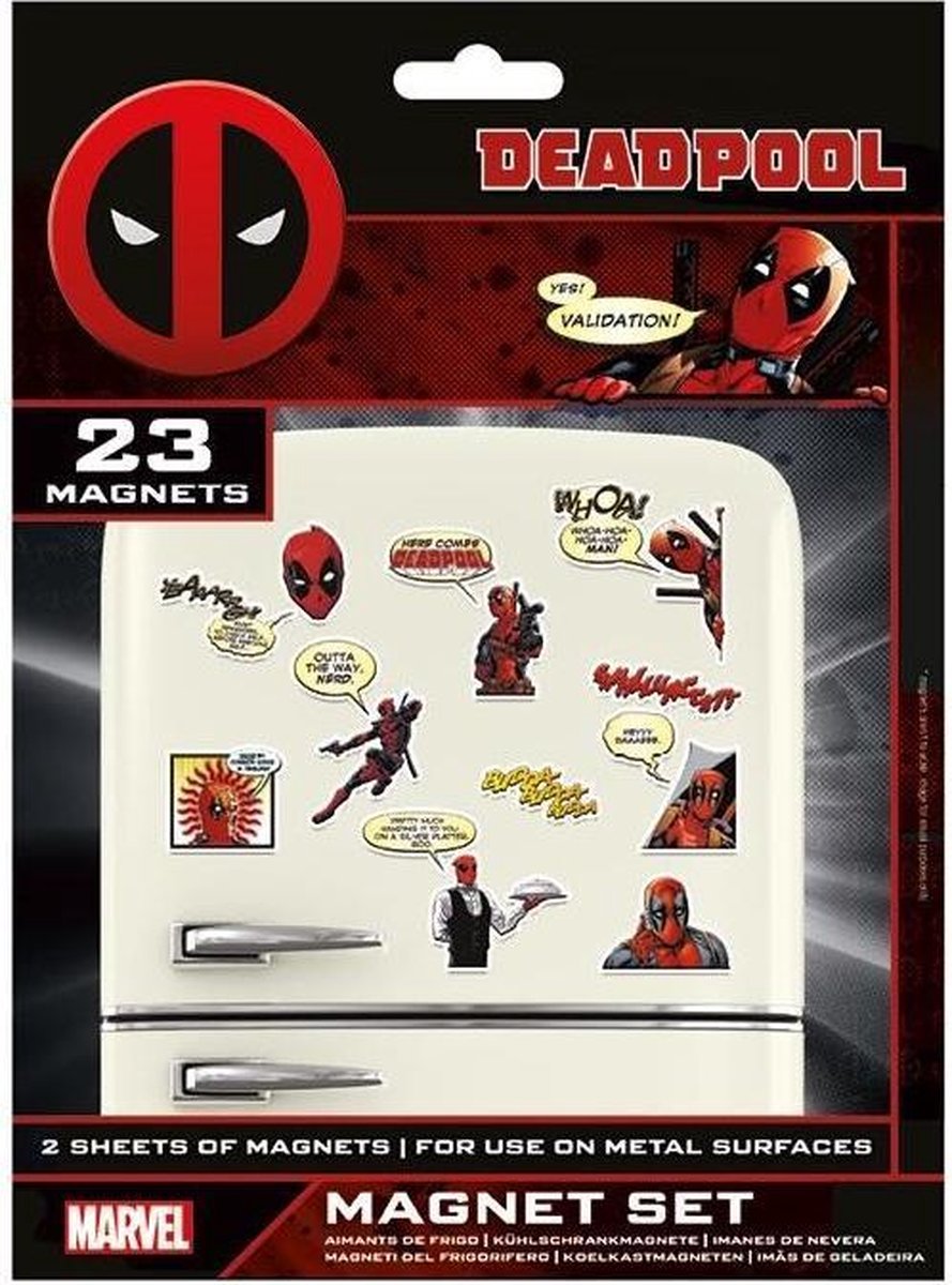 Marvel Deadpool (Comic) Magnetset