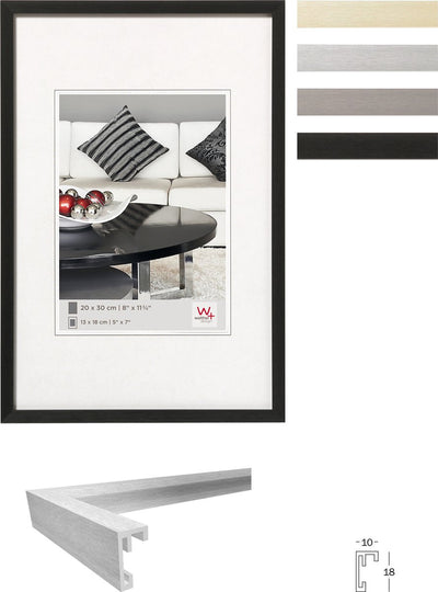 Walther Stuhl - Fotorahmen - Fotogröße 29,7x42 cm (Din A3) - Schwarz