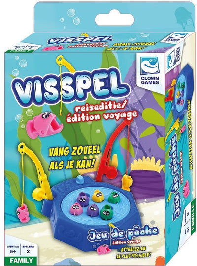 Clown -Spiele Fischspiel Reiseausgabe