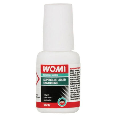Womi Sekundenkleber W232 Sekundenkleber flüssig Easybrush transparent 10 Gramm
