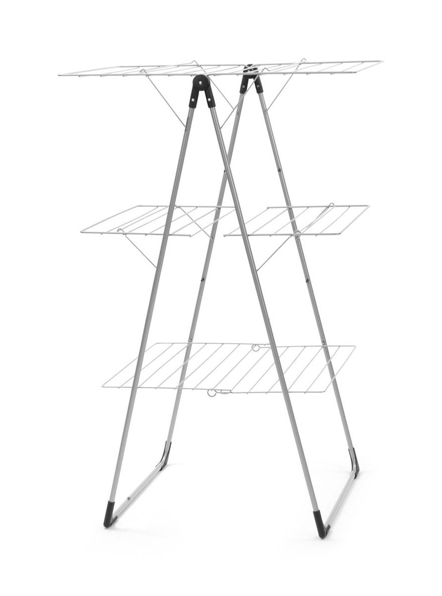 Brabantia-Trockenturm – 23 m – Metallic-Grau