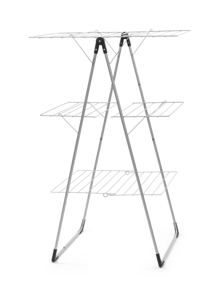Brabantia-Trockenturm – 23 m – Metallic-Grau