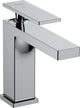 Hansgrohe tecturis e – Waschtischarmatur – Einhebelbedienung – Kaltstart energiesparend – ohne Ablaufgarnitur – 110 mm Größe – Chrom