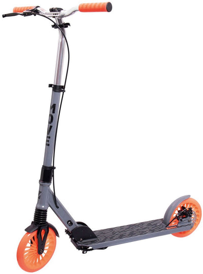 Move Skates Klapproller – Move 200 Disc – Grau Orange – faltbar – höhenverstellbar – Kinder und Erwachsene (8+)