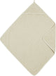 Meyco baby popcorn bath cape - soft sand - 75x75cm