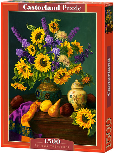 Castorland Herbstschätze – Puzzle – 1500 Teile – Satin-Finish – perfekte Passform – europäische Qualität