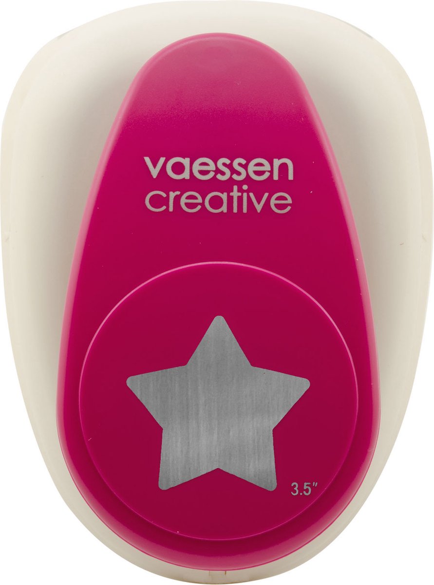Vaessen Kreativstanzer - Figurenstanzer - Stern - 8,4 x 8 cm