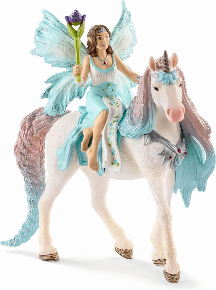 Schleich bayala - Eyela mit Prinzessin Einhorn - Spielfigur - Kinderspielzeug für Jungen und Mädchen - 5 bis 12 Jahre - 70569
