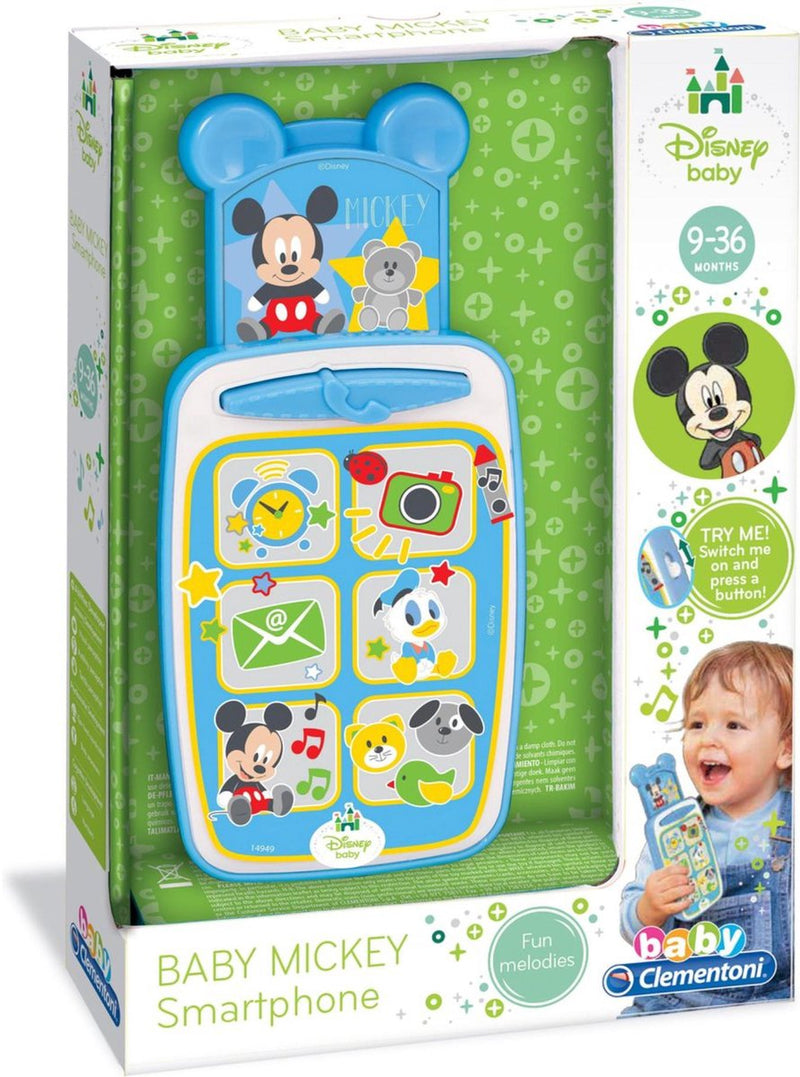 Baby Telefon Mickey und Minnie mit Licht und Klang