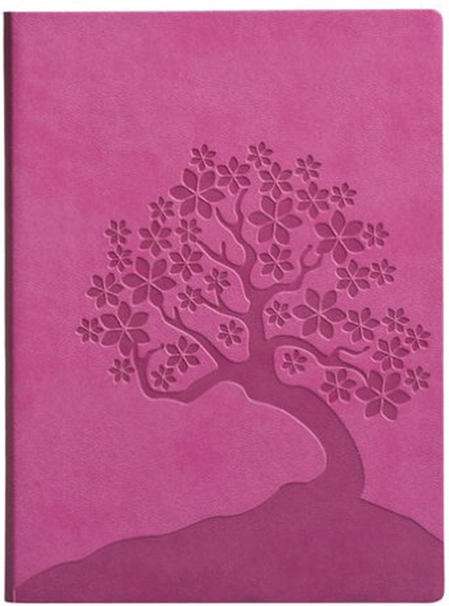 Eccolo Notizbuch – Essential Pink Cherry Blossom – Linie – ca. 13x18cm - ec-d307l