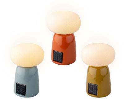 Lumineo Solar-Tischleuchte Polyresin 12,5x19cm