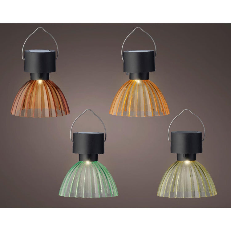 Lumineo Solar-Hängelampe Kunststoff ø8cmx10cm