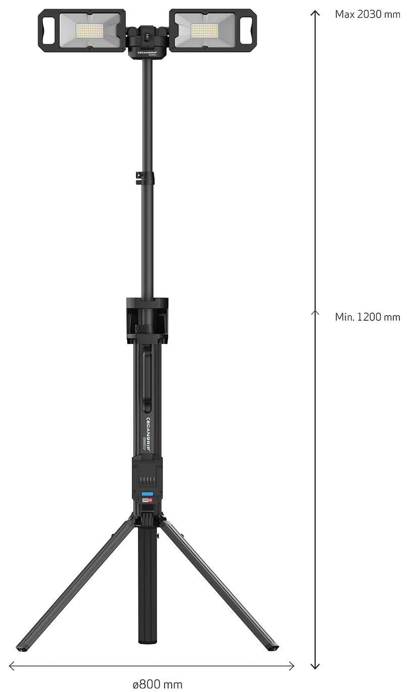 Scangrip Tower 5 Connect Aktionspaket Lampenturm 5 Set