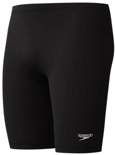 Speedo Endurance+ Logo Jammer Herren-Sportbadehose – Schwarz und Weiß