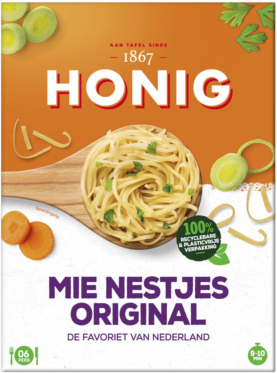 Honig feine Nudelnester (5x 500gr)