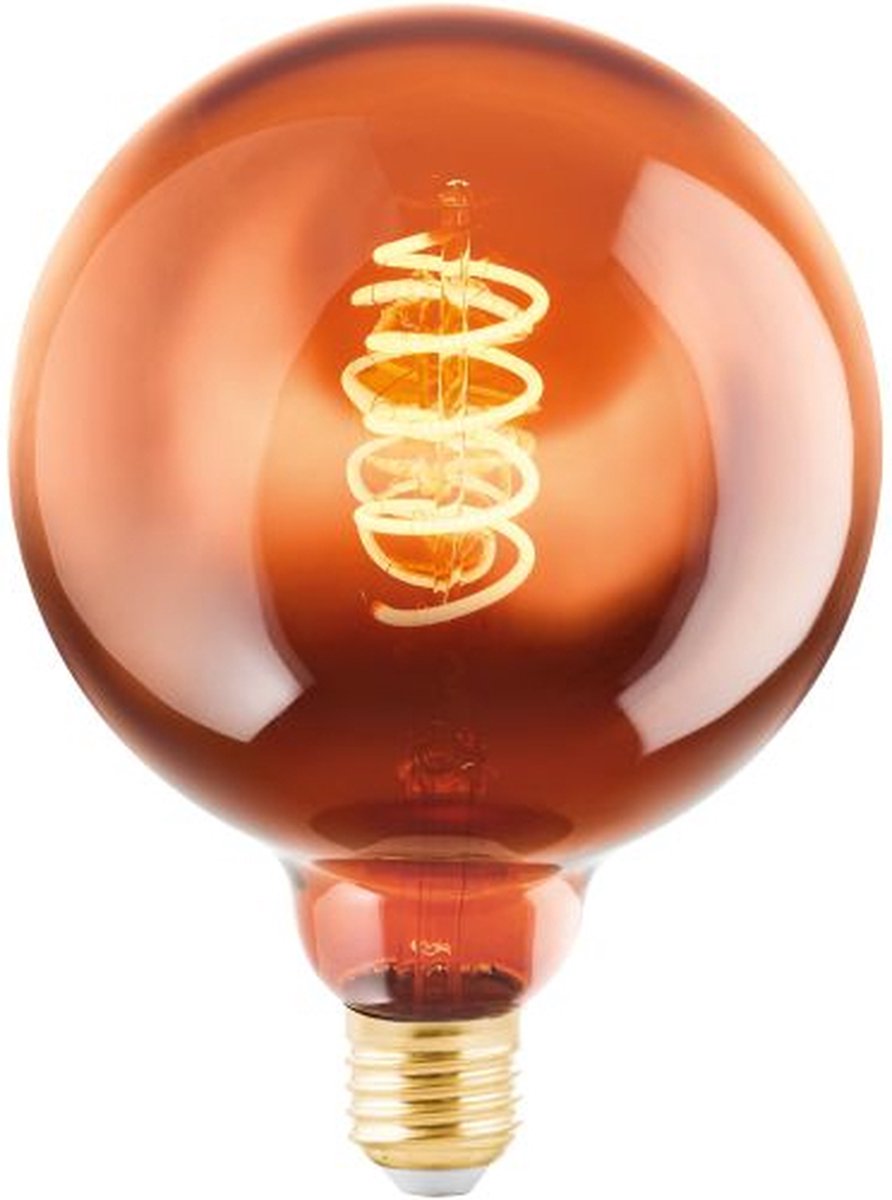 Eglo LED-Lampe - E27 - ø 12,5 cm - Kupfer - 2000k - dimmbar