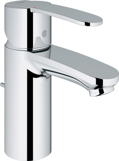 Grohe Wave Cosmopolitan Waschtischmischer – kleine Größe – mit Ablaufgarnitur – wassersparend