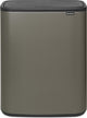 Brabantia Bo Touch Bin Abfallbehälter – 60 Liter – 1 Fach – Platin