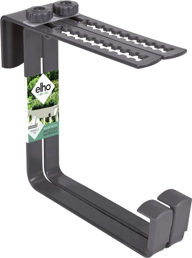 Elho Green Basics Haken Metall 16 – Zubehör für Außenbalkon – ø 18,0 x H 16,5 cm – Anthrazit