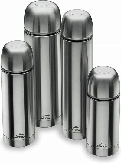 Lacor Isolierflasche -500ml - Edelstahl - doppelwandig