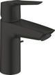 Grohe Quickfix Start Einhebelmischer mit Zugstangen-Ablaufgarnitur – S-Größe – energie- und wassersparend – mattschwarz