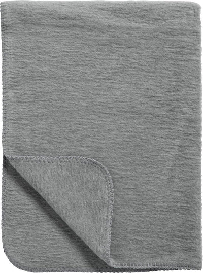 Meyco Baby-Uni-Kinderbettdecke – gewebt – grau – 75 x 100 cm – 1,0 Tog