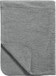 Meyco Baby-Uni-Kinderbettdecke – gewebt – grau – 75 x 100 cm – 1,0 Tog