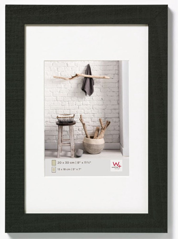 Walther Home - Holzrahmen - Fotogröße 30x40 cm - Schwarz