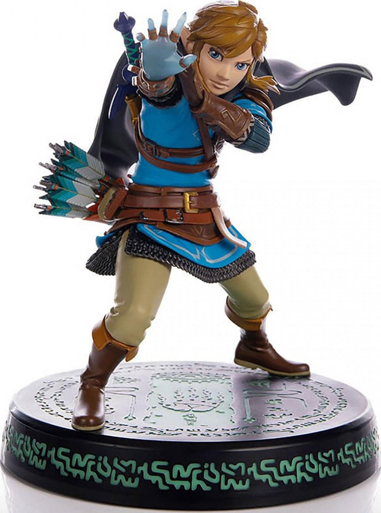 Erste 4 Figuren aus der Legende von Zelda: Tränen des Königreichs, PVC-Statue, Link, 18 cm