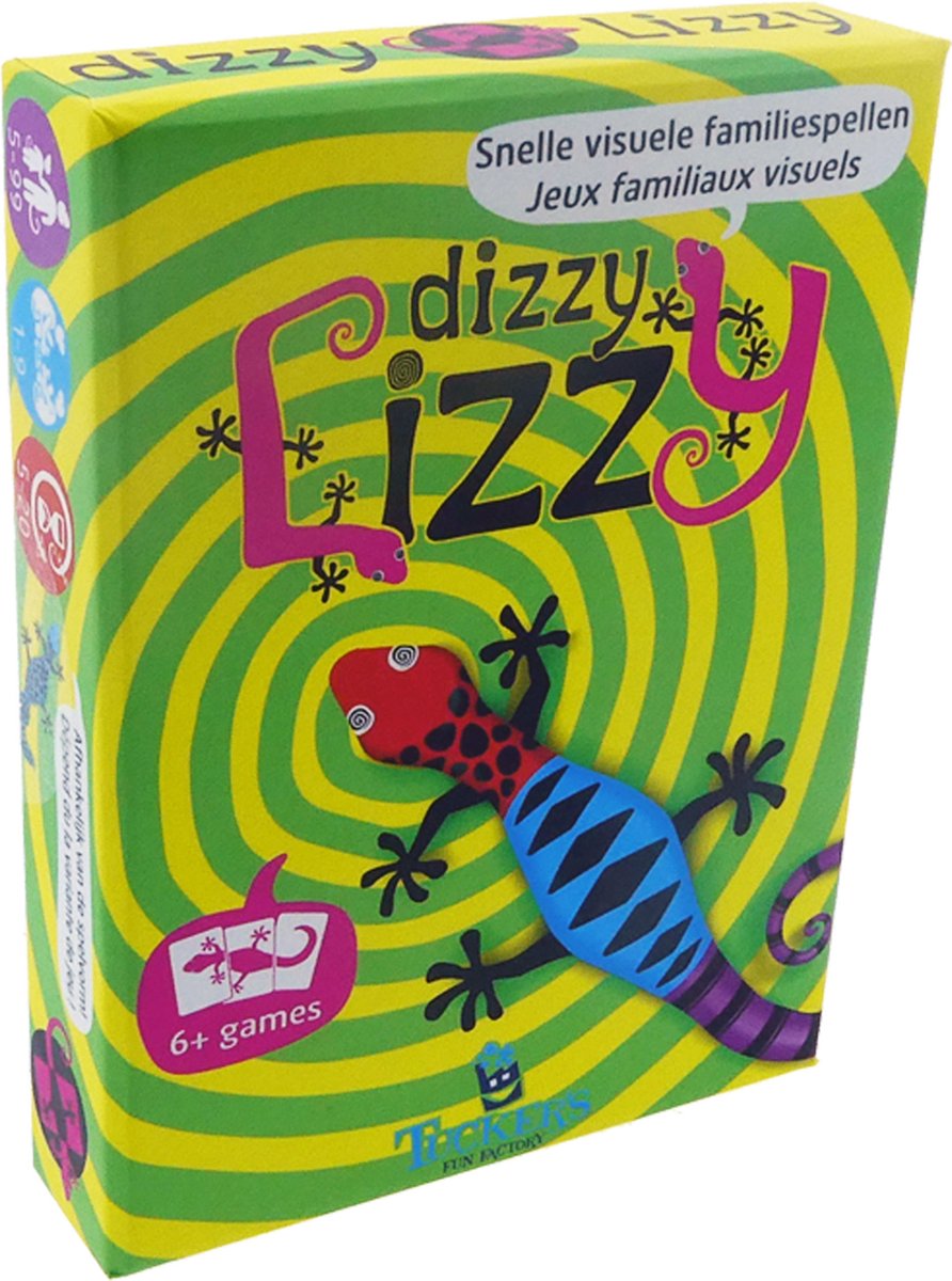 Tucker's Fun Factory Dizzy Lizzy – Kartenspiel