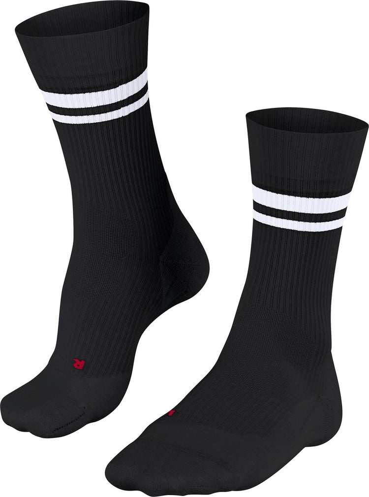 Falke te4 klassische Tennissocken Anti-Blasen, leicht gepolsterte Baumwoll-Sportsocken Herren schwarz – Größe 39-41