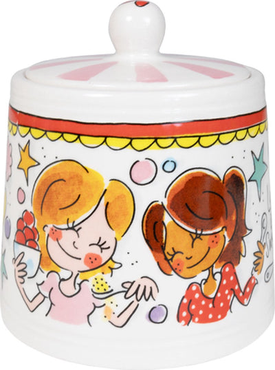 Blondes Amsterdam, gerade aufholend, Zuckerdose