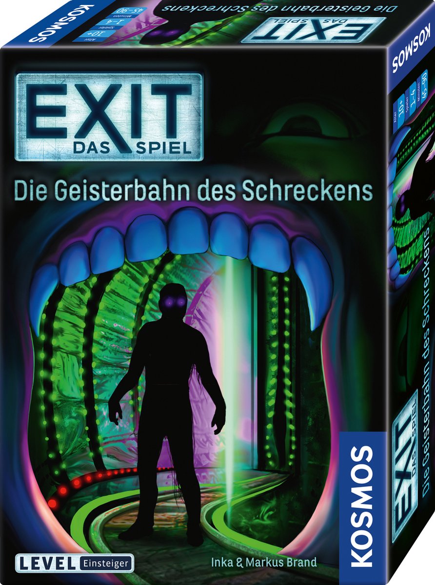 Kosmos Exit: Das Spiel – Die Spuk-Achterbahn-Brettspiel-Abzug