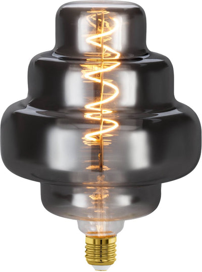 Eglo LED-Lampe - E27 - ø 20 cm - Rauchglas - 2000k - dimmbar