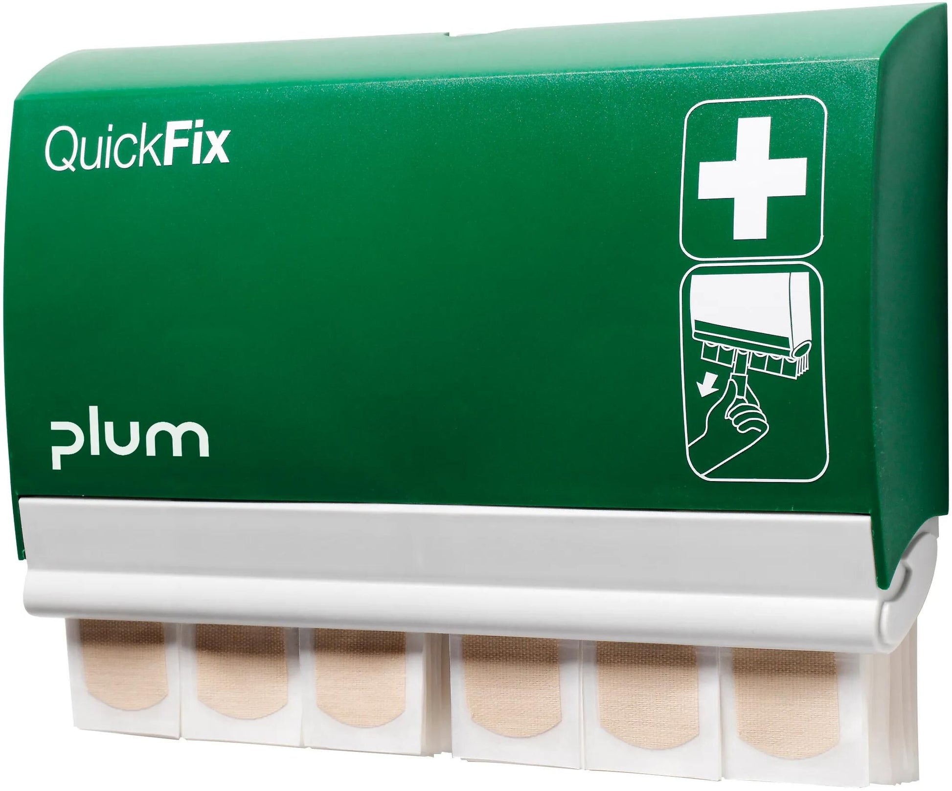 Pflaumenpflasterspender Quickfix elastischer Schnellfix-Pflasterspender