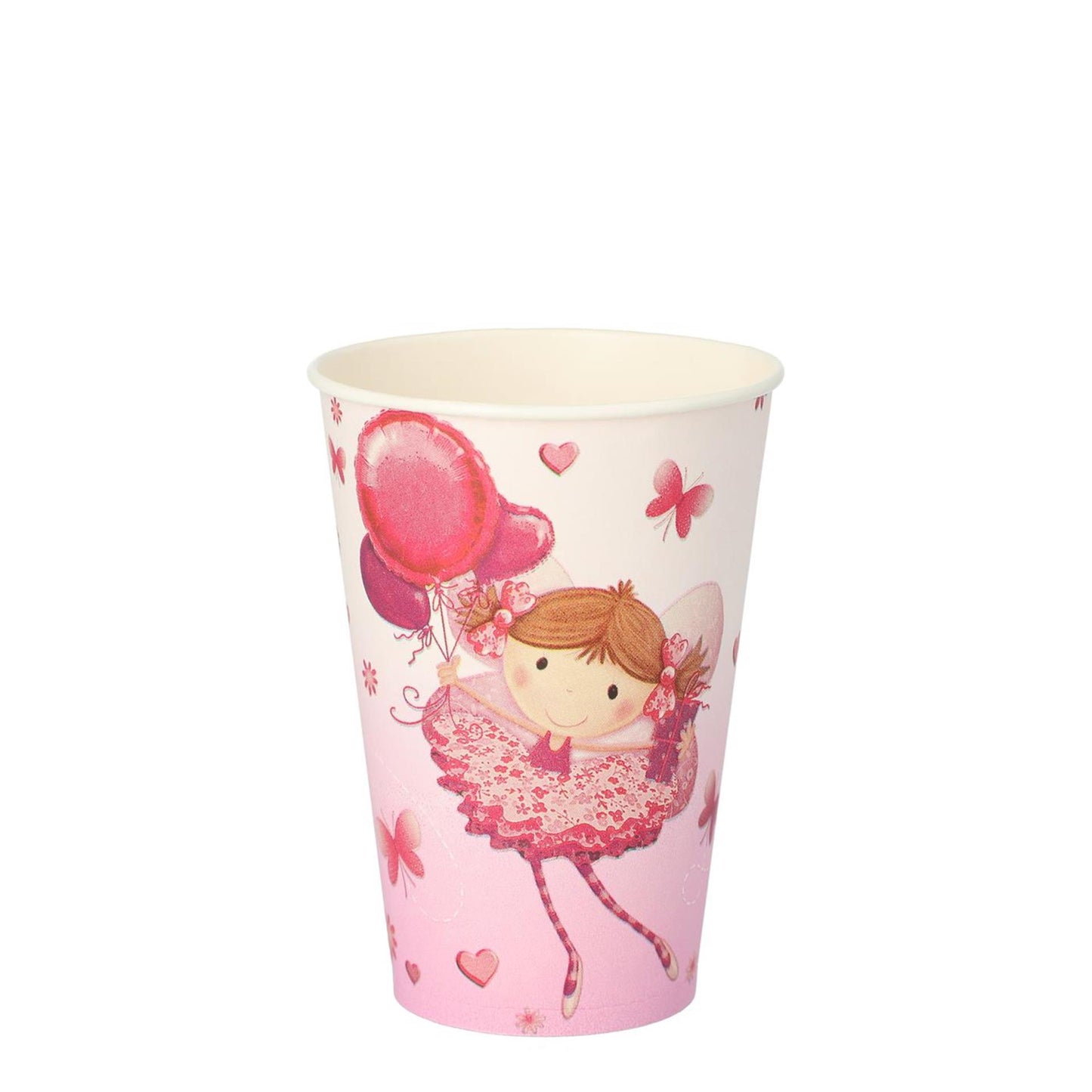 Papstar Becher kleine Tänzerin Pappe 0,2l 10 Stk