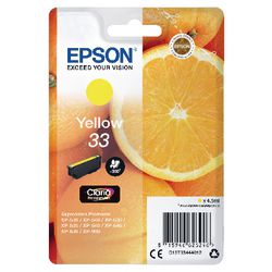 Tintenpatrone Epson C13T33444012 gelb