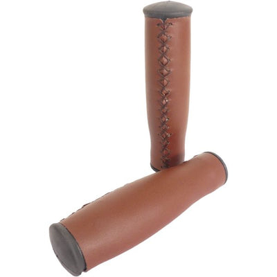 Edge City-Griffe – 135 mm Kunstleder, dunkelbraun