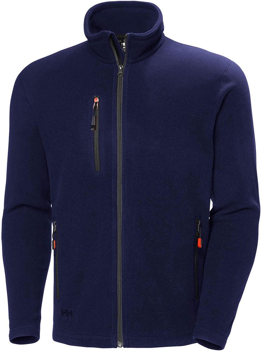 Helly Hansen Oxford Fleecejacke 72026 – Herren – Marineblau – XXL
