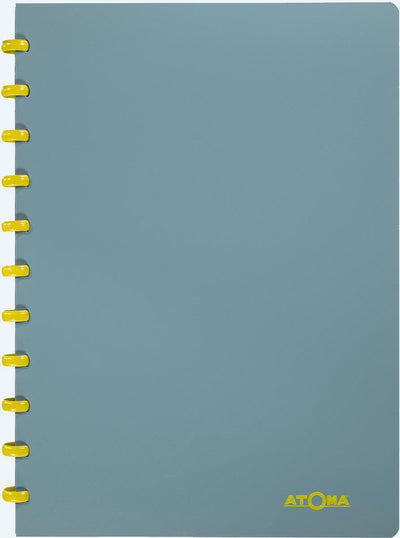 Atoma Terra Notizbuch – A4 – 144 Seiten – liniert – verschiedene Farben – 10 Stück