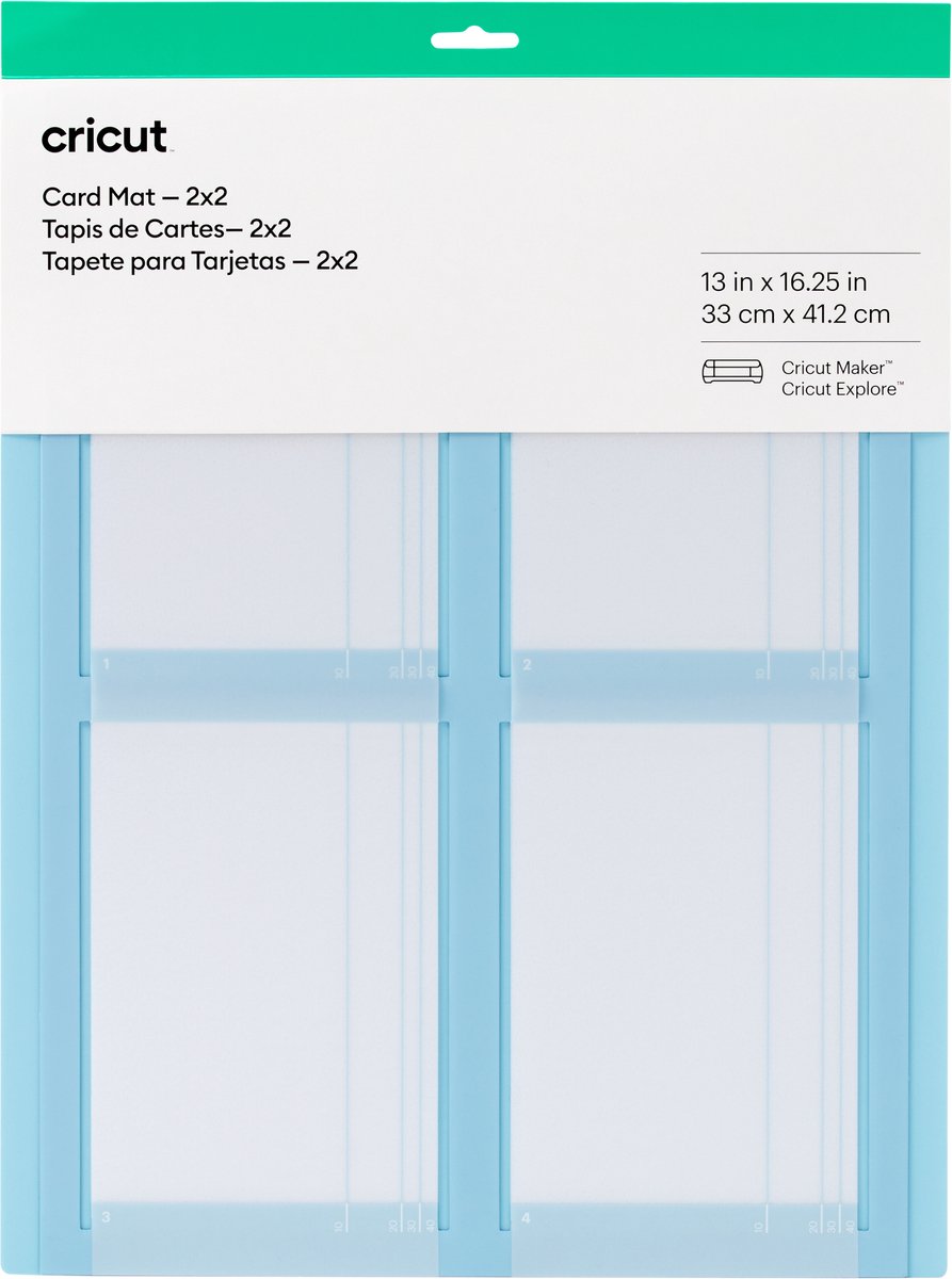 Cricut-Kartenmatte, Schneidematte, blau