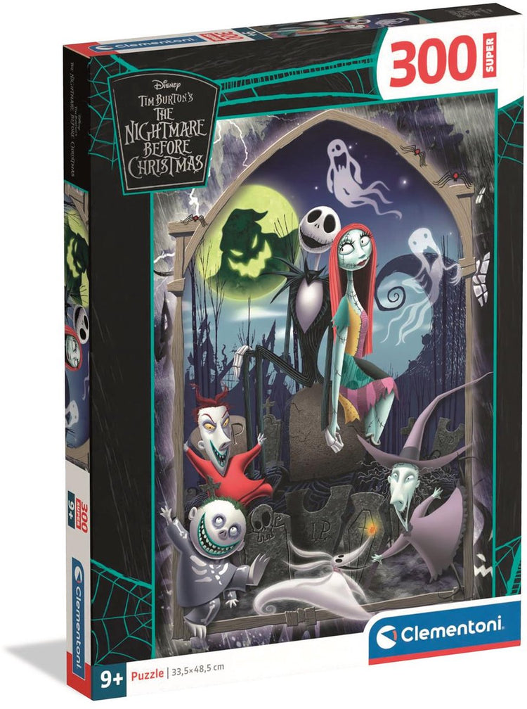 Clementoni – Puzzle – 300 Teile – Super Nightmare Before Christmas – Puzzle für Kinder – ab 9 Jahren