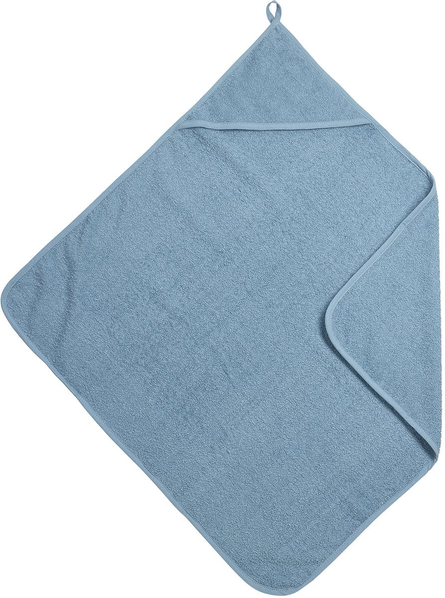 Meyco Baby Uni Badeumhang - Frottee - Jeansblau - 75x75cm