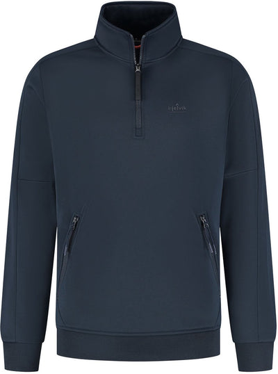 Kjelvik udo Herren-Outdoor-Pullover – Marineblau
