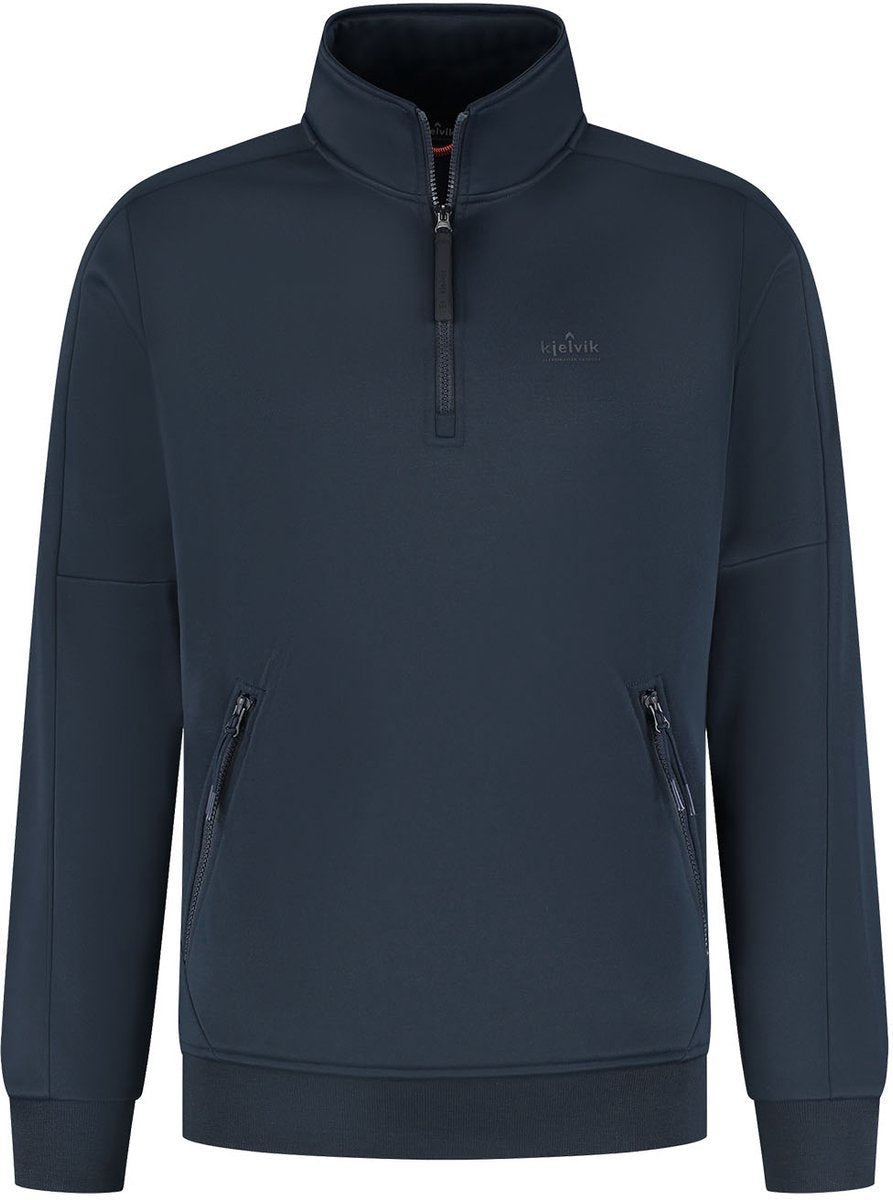 Kjelvik udo Herren-Outdoor-Pullover – Marineblau