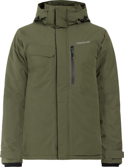 Didriksons Stefan USX JKT Herren-Outdoorjacke – Dunkelgrün